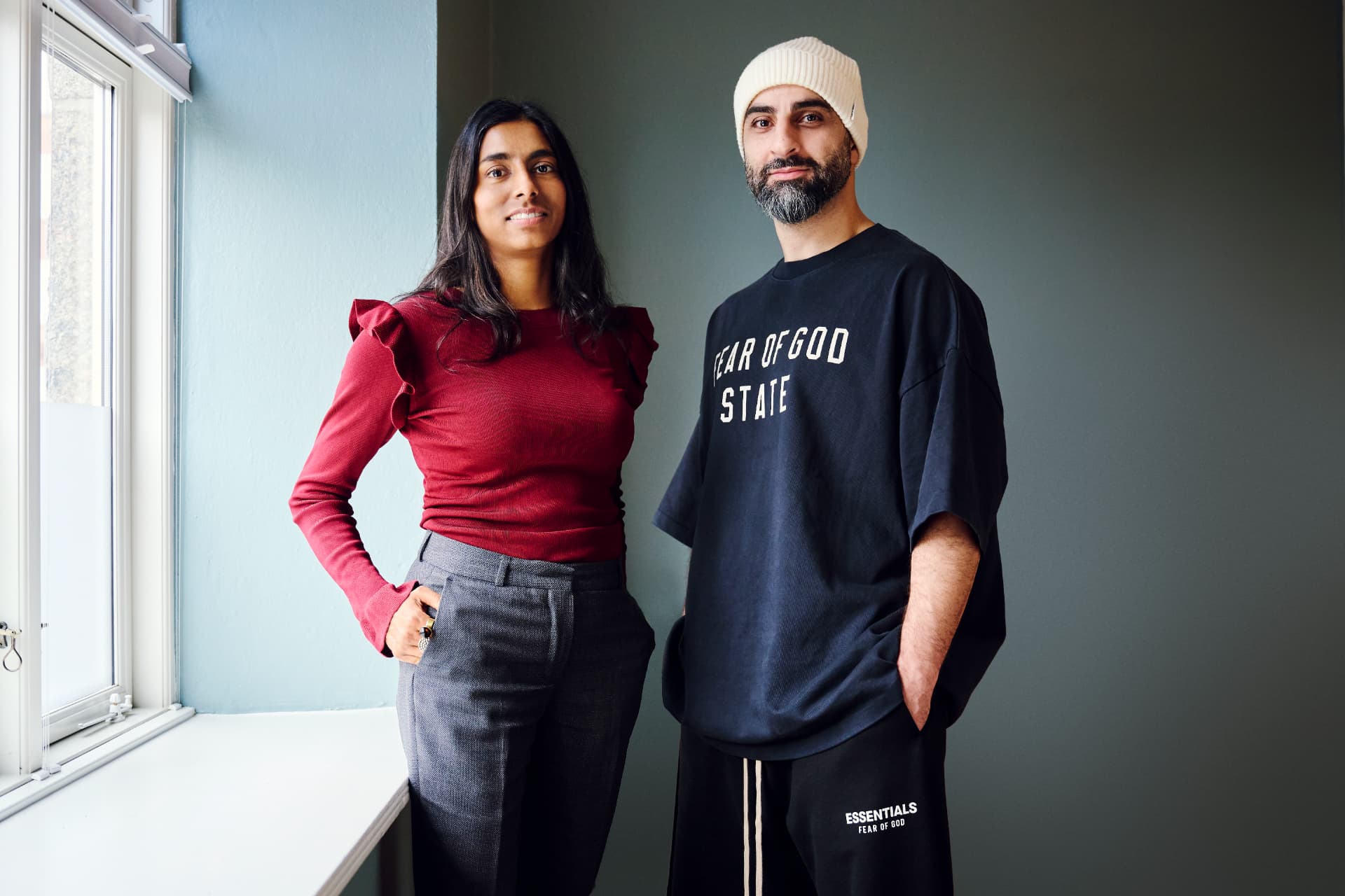 Rabaz Anwar og Eva Rustad